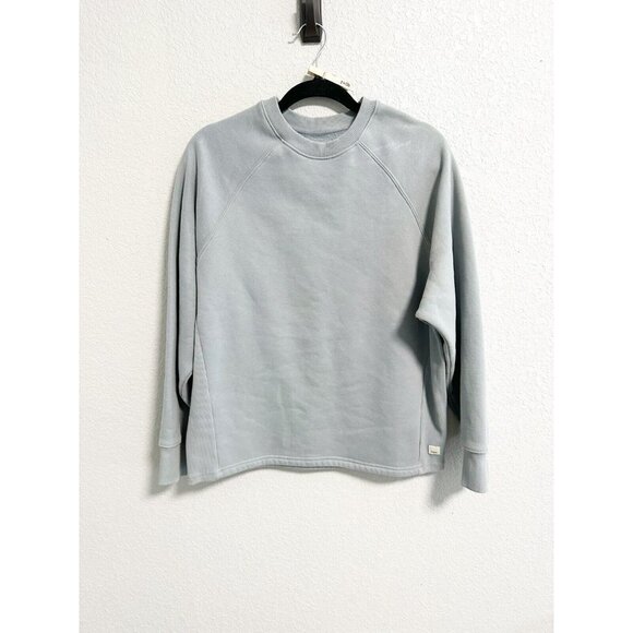 Vuori Restore Oversized Blue/Gray Women's Sweatshirt - Picture 2 of 8